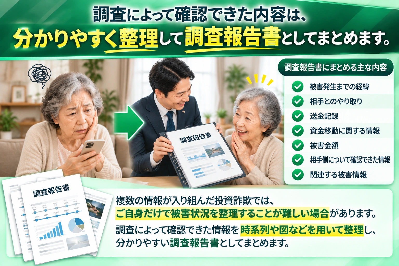 調査報告書の内容